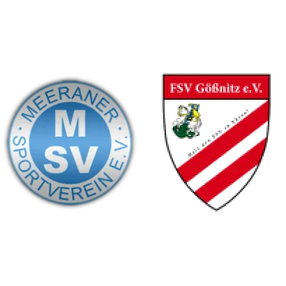 (AH) Meeraner SV AH <span class="nowrap bold mx-1">1 : 0</span> FSV Gößnitz AH