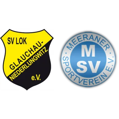 (2M) SV Lok Glauchau/N. II <span class="nowrap bold mx-1">3 : 2</span> Meeraner SV II