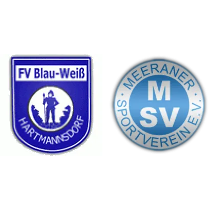 (C) FV B-W Hartmannsdorf <span class="nowrap bold mx-1">3 : 6</span> Meeraner SV