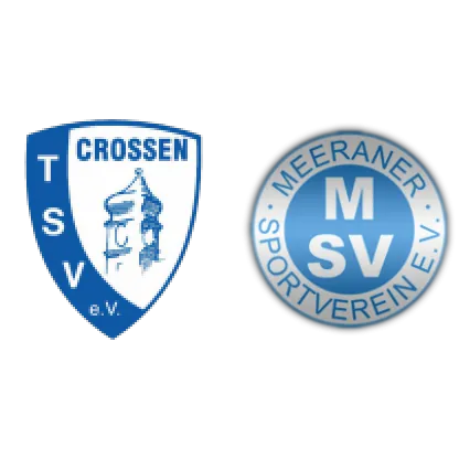 (1M) TSV Crossen <span class="nowrap bold mx-1">0 : 0</span> Meeraner SV