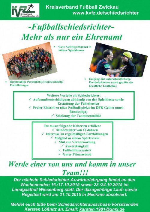 Anwärterlehrgang ist terminiert