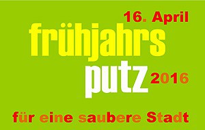 Aufruf zum Frühjahrsputz 2016