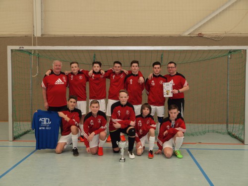 C-Junioren gewinnen Hallen-Cup des SV 1946 Mosel !