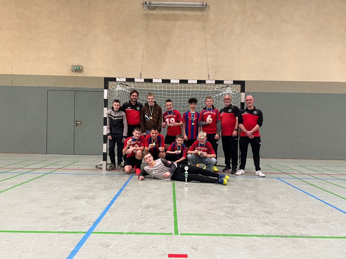 C-Junioren sichern sich Hallenkreismeistertitel 2022