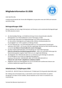 Mitgliederinformation 01-2026