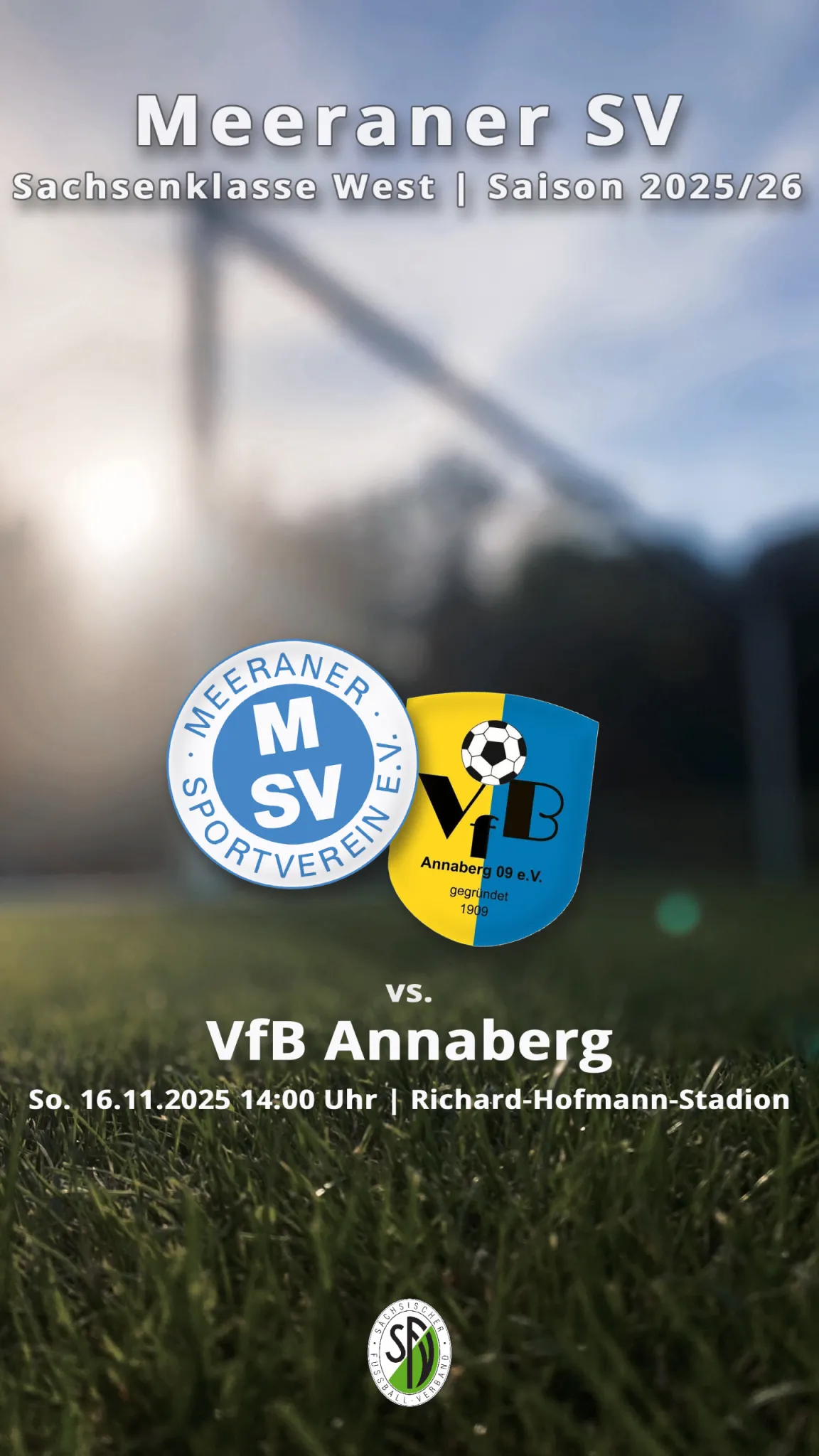 (1M) Meeraner SV vs. VfB Annaberg 09