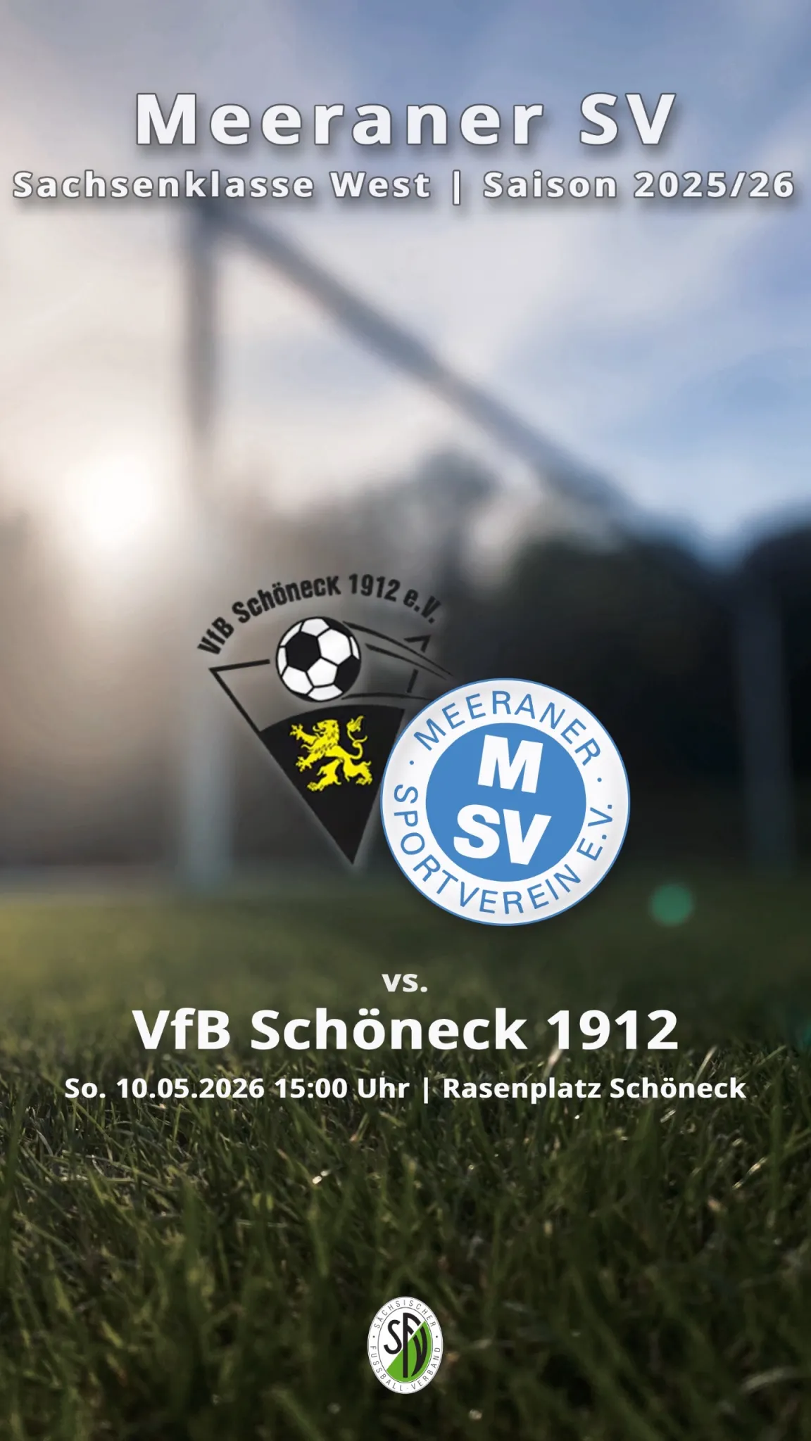 (1M) VfB Schöneck 1912 vs. Meeraner SV
