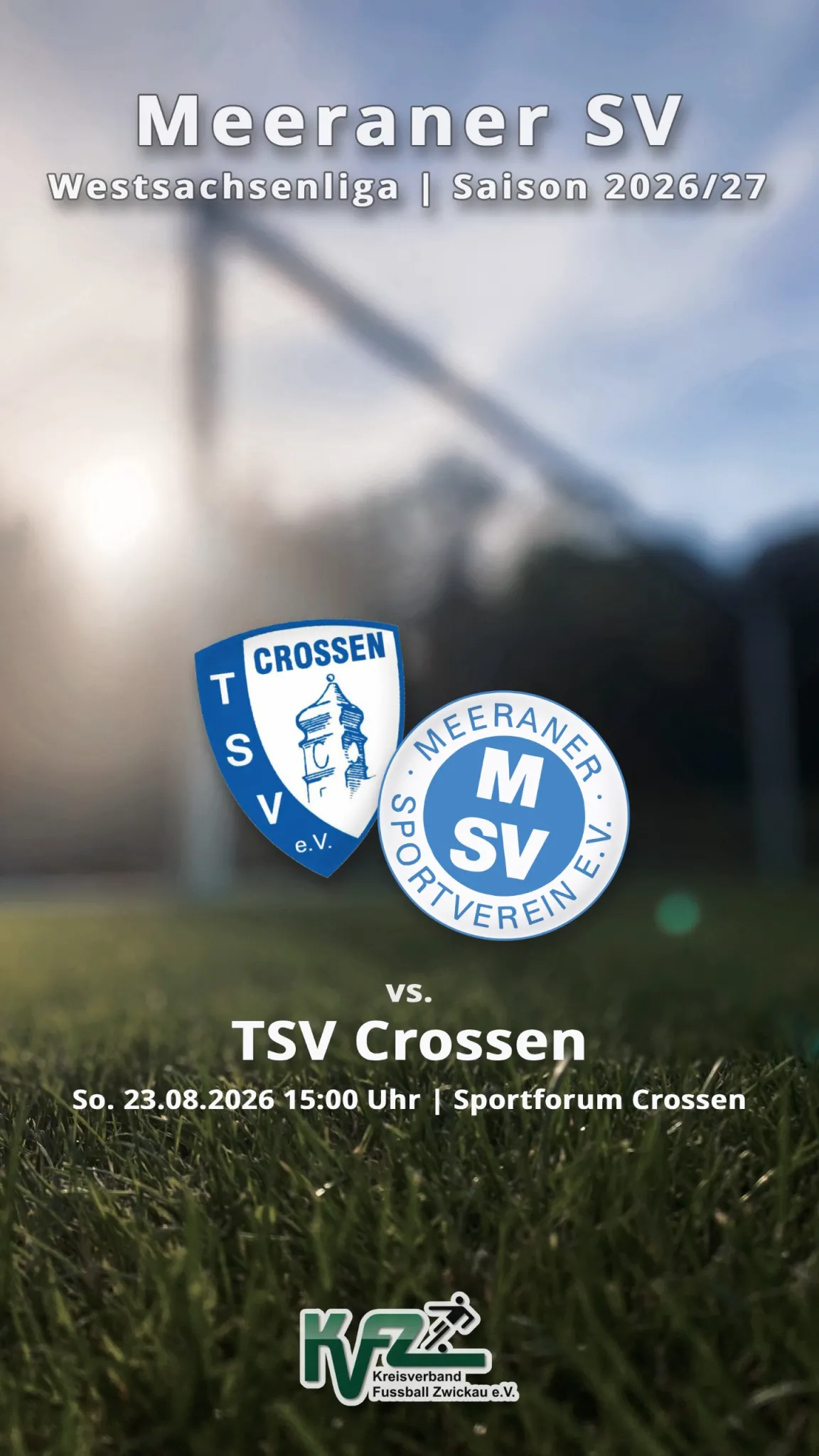 (1M) TSV Crossen vs. Meeraner SV