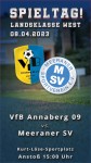 (1M) VfB Annaberg 09 vs. Meeraner SV