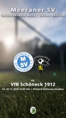 (1M) Meeraner SV vs. VfB Schöneck 1912
