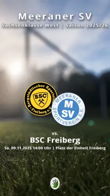 (1M) BSC Freiberg vs. Meeraner SV