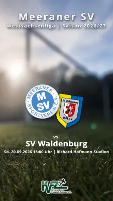 (1M) Meeraner SV vs. SV Waldenburg 1844